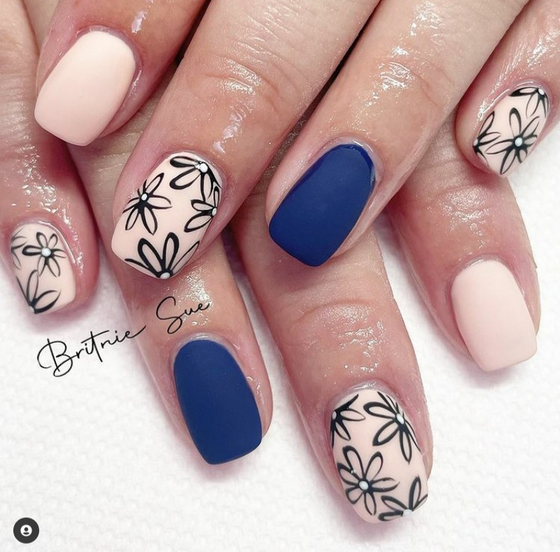 matte nail designs