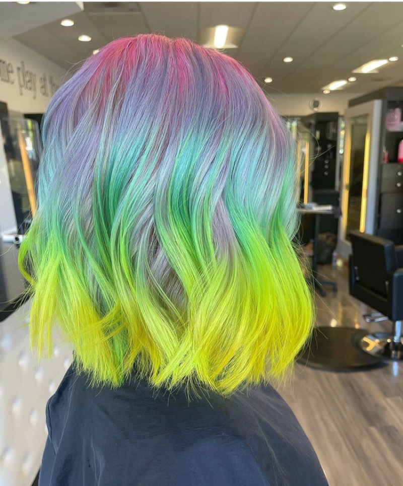 rainbow hairstyles