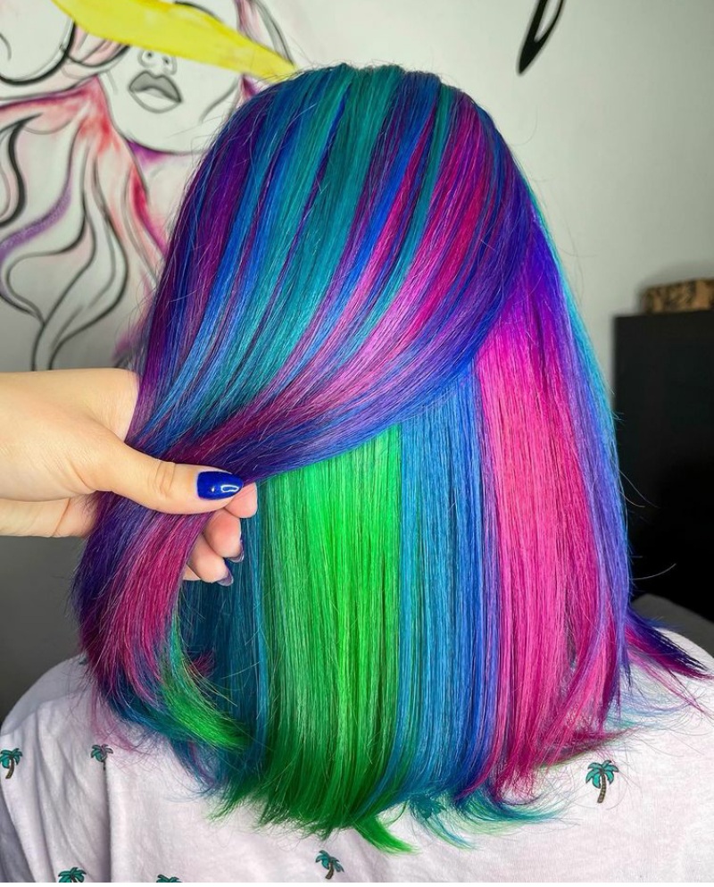 Trending Rainbow Hairs
