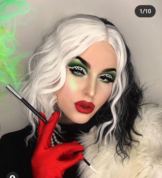 Cruella makeup