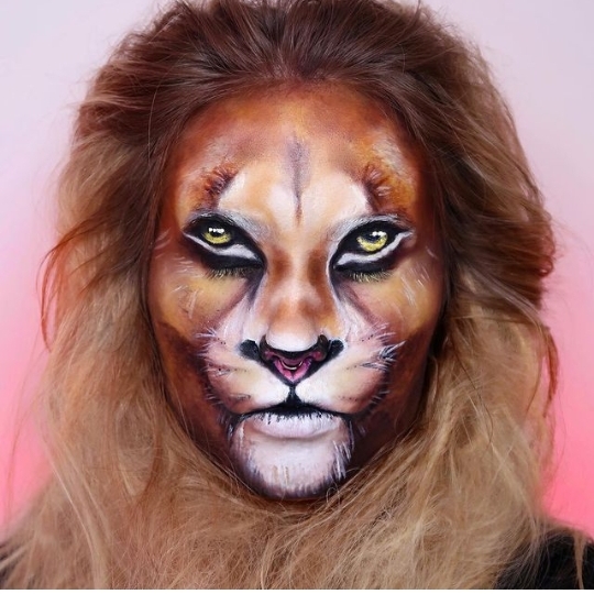 Halloween Lion makeups