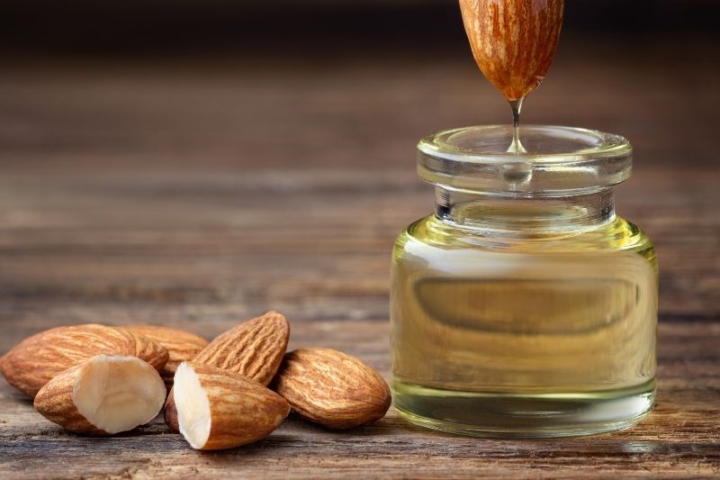 almond oil and nuts