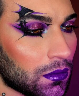 18 Spooky Bat Makeup For A Scary Halloween Night - The Glossychic