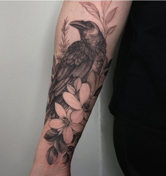 8 Beautiful Bird Tattoos And Their Meanings 12