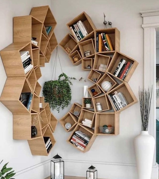 12 Unique Bookcases For Living Room 5