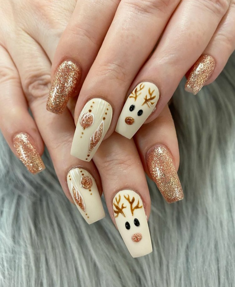 gorgeous thanksgiving nails