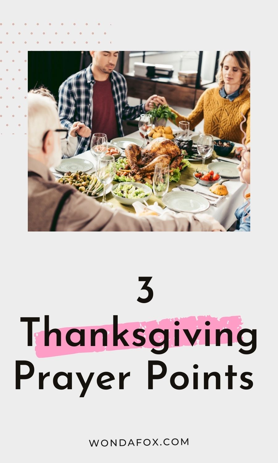thanksgiving prayer points