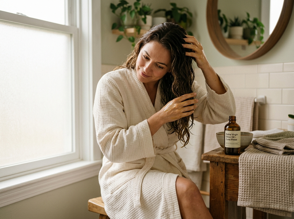 7 Useful Benefits Of Olive Oil To The Hair