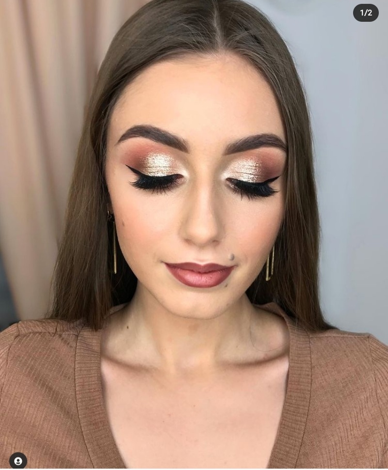 Soft prom makeup looks