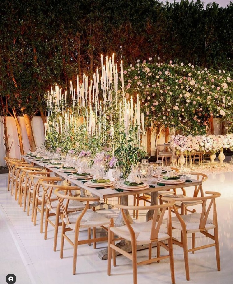 magical wedding decor