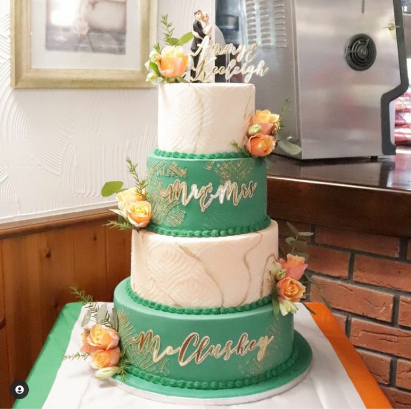 Floral wedding cake designs