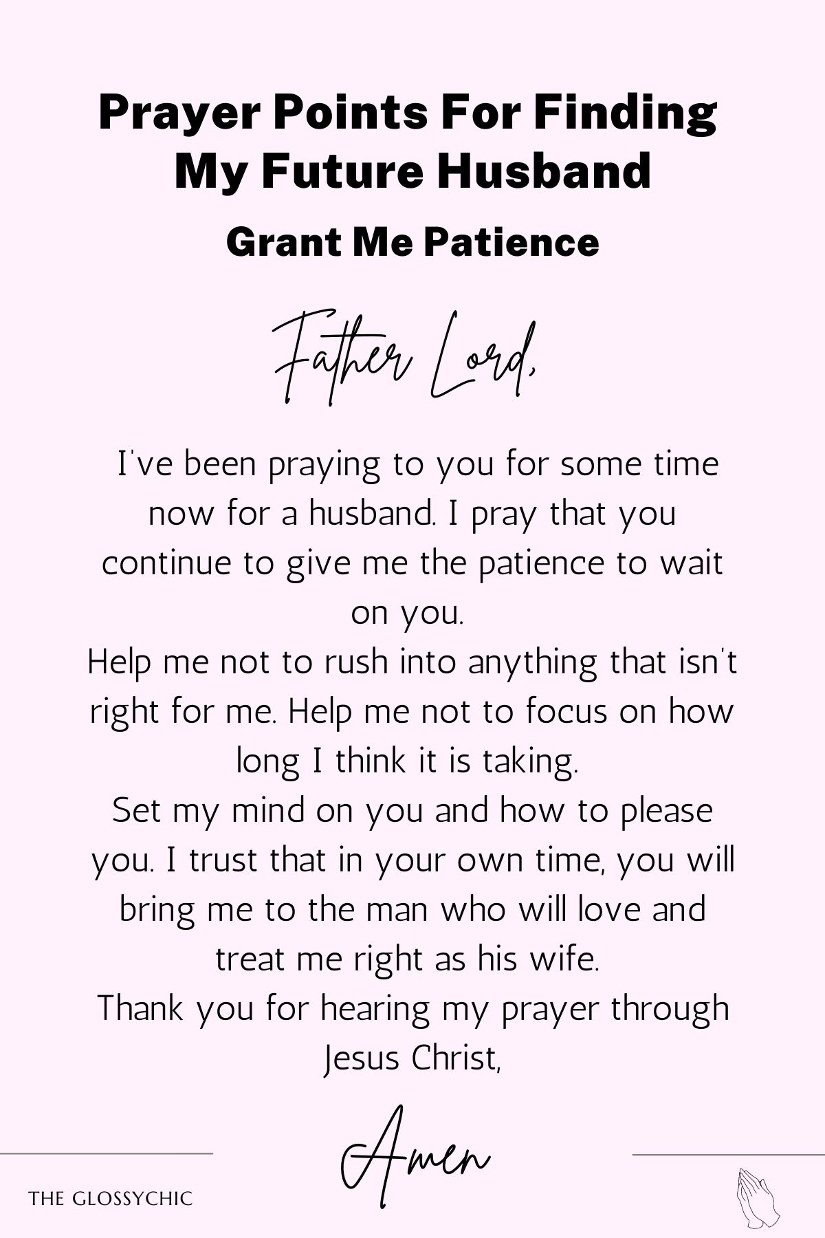 Grant Me Patience