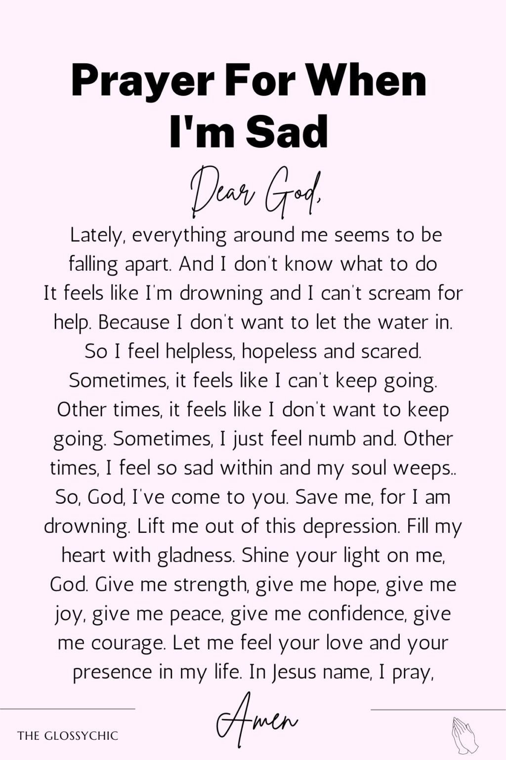 17 Prayer Points For Healing And Strength - The Glossychic