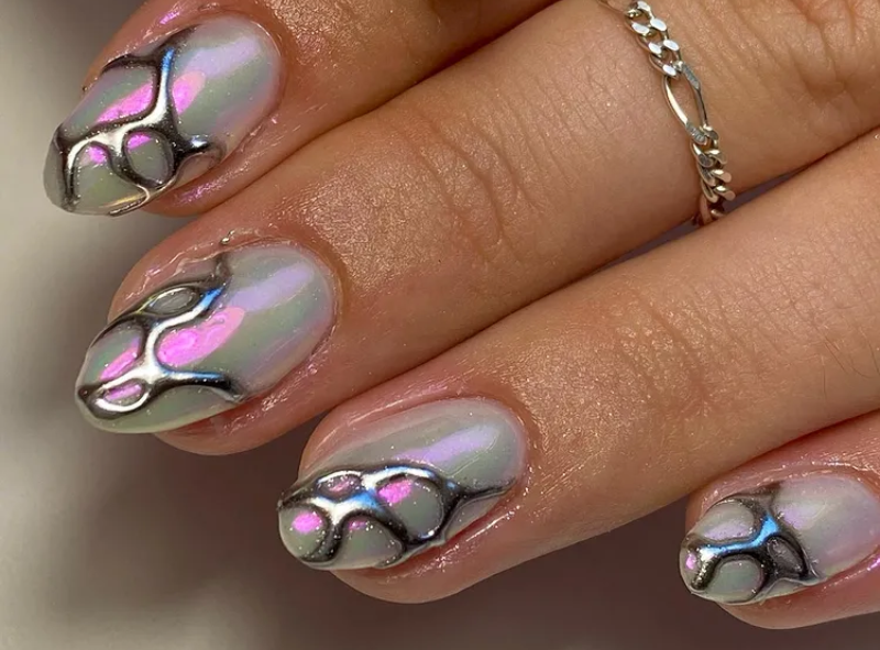 Chrome Nails For Spring 20
