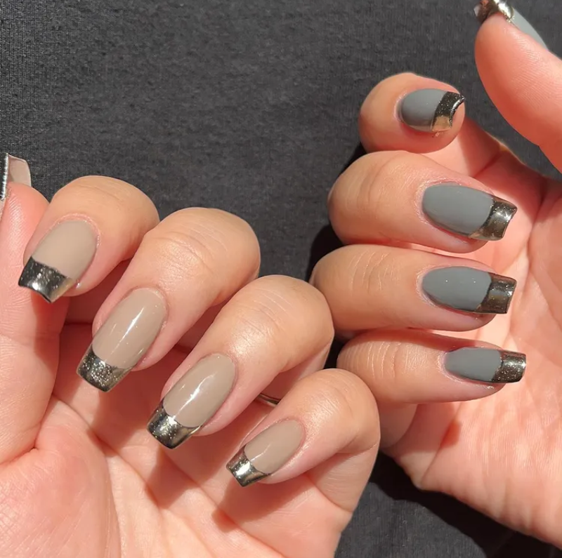 Chrome Nails For Spring 7
