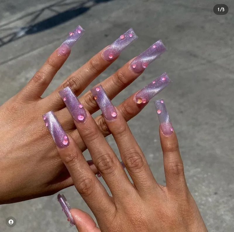 Chrome Nails For Spring 6