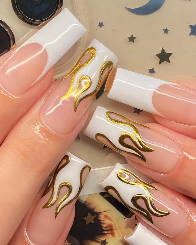 Chrome Nails For Spring 3