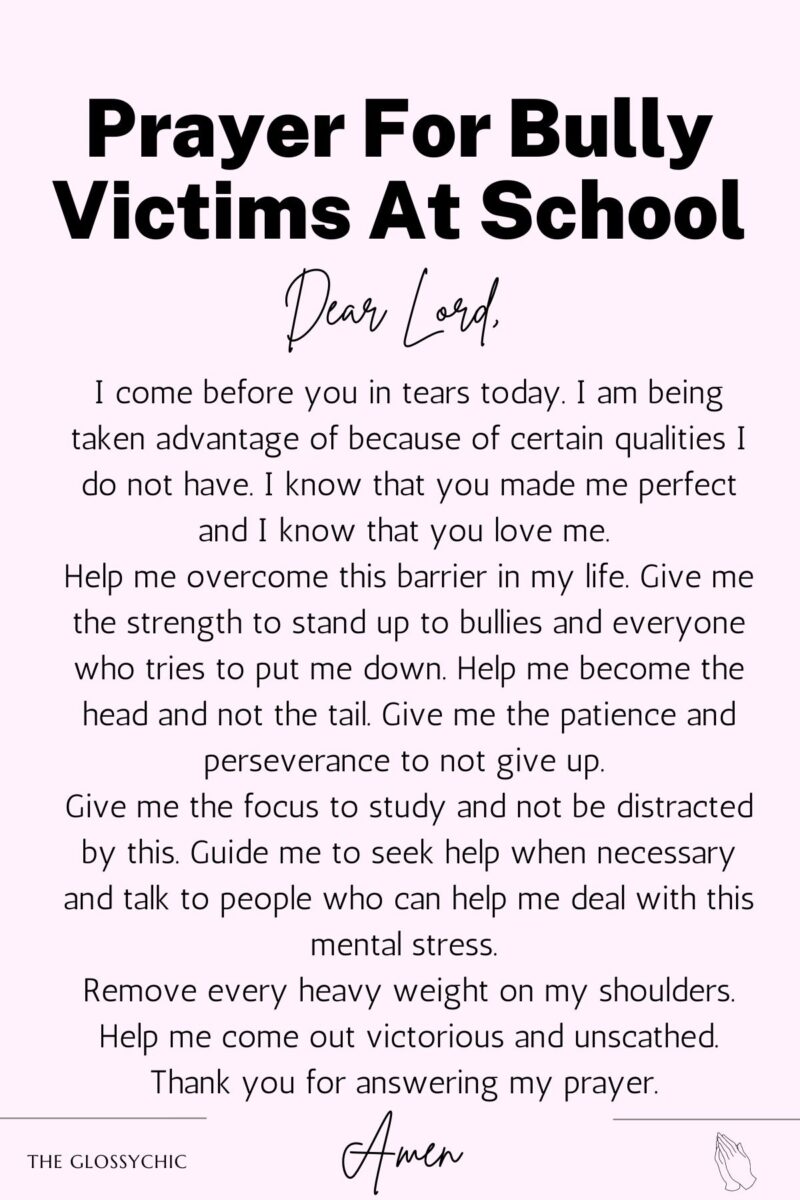 13 Prayer Points For School - The Glossychic