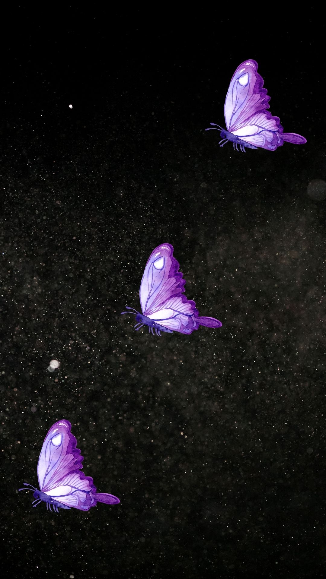 Black and Purple Phone Wallpaper Background