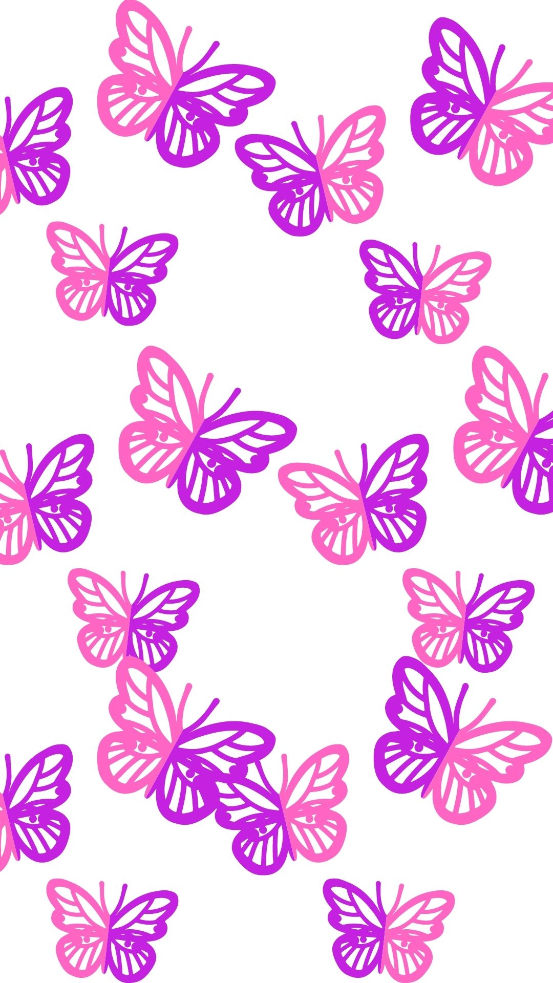 Purple Butterfly Wallpaper For Phone