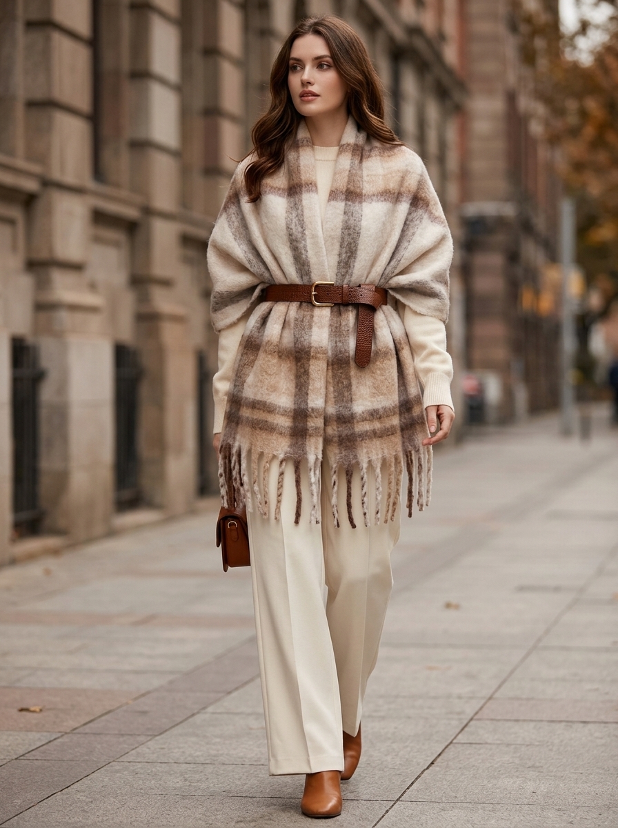 The Belted Shawl