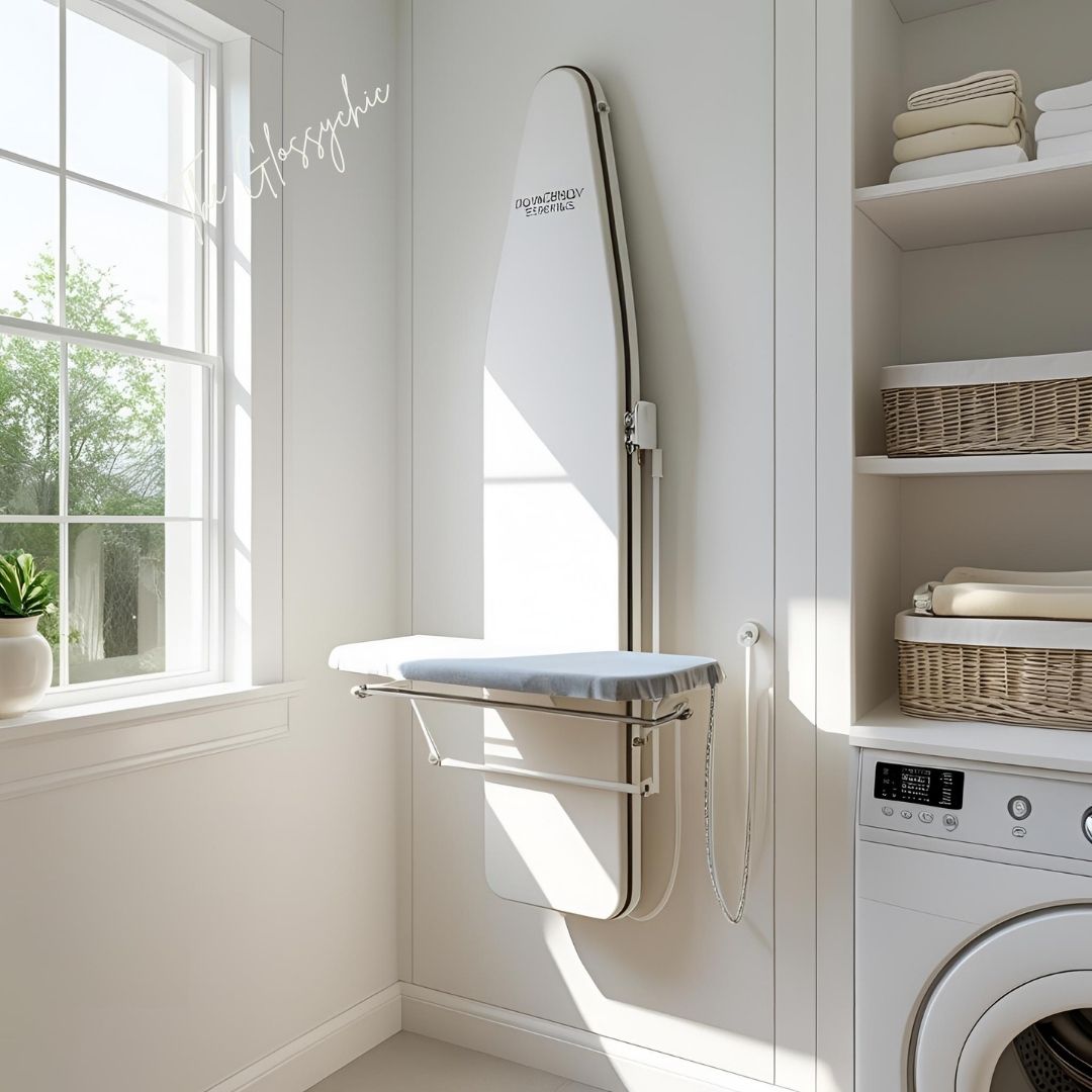 Wall mounted ironing boards