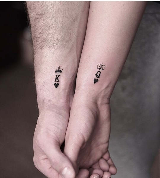 King and Queen Tattoo