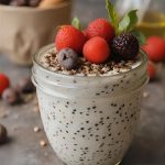 Creamy Overnight Hempseed Pudding