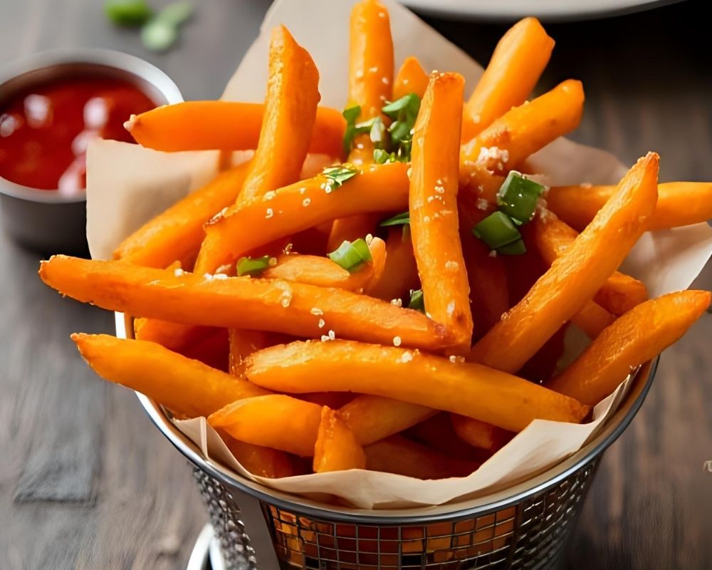 Crispy Baked Sweet Potato Chips