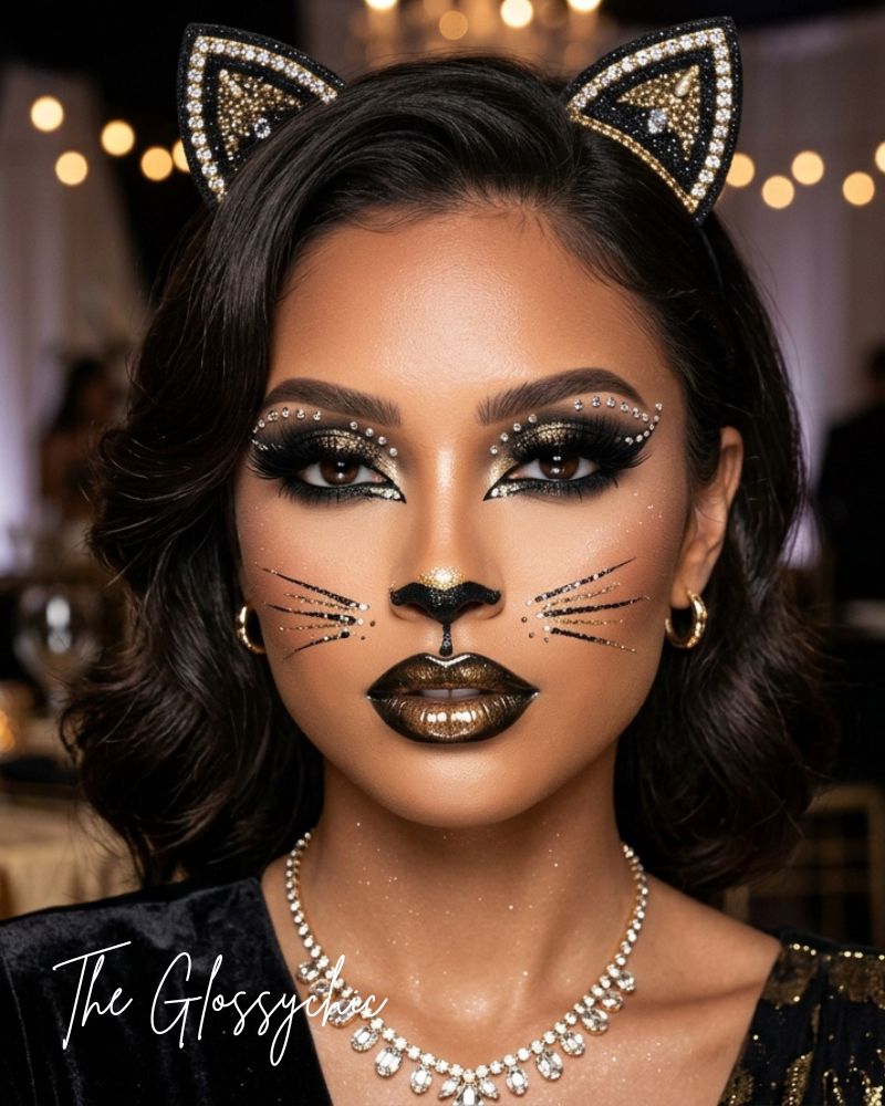 Glam Cat Makeup