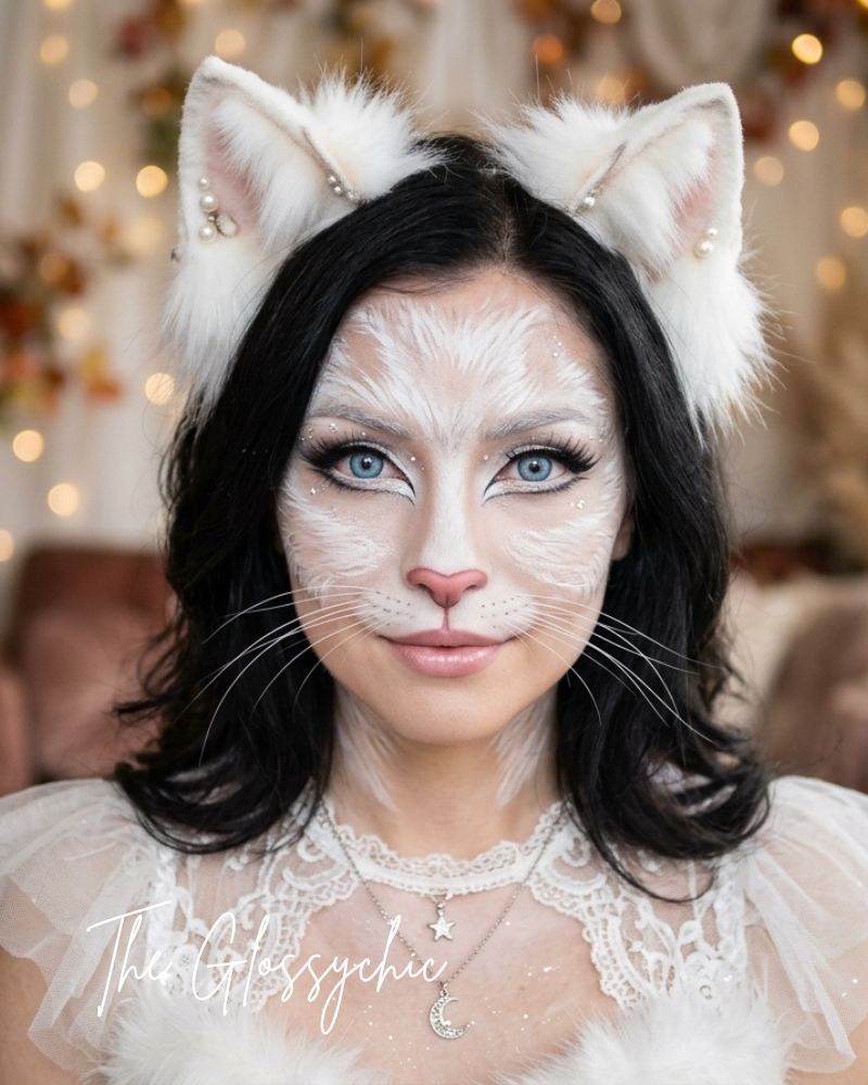White Cat Makeup