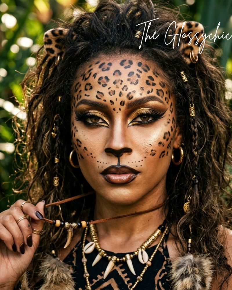 Leopard Cat Makeup