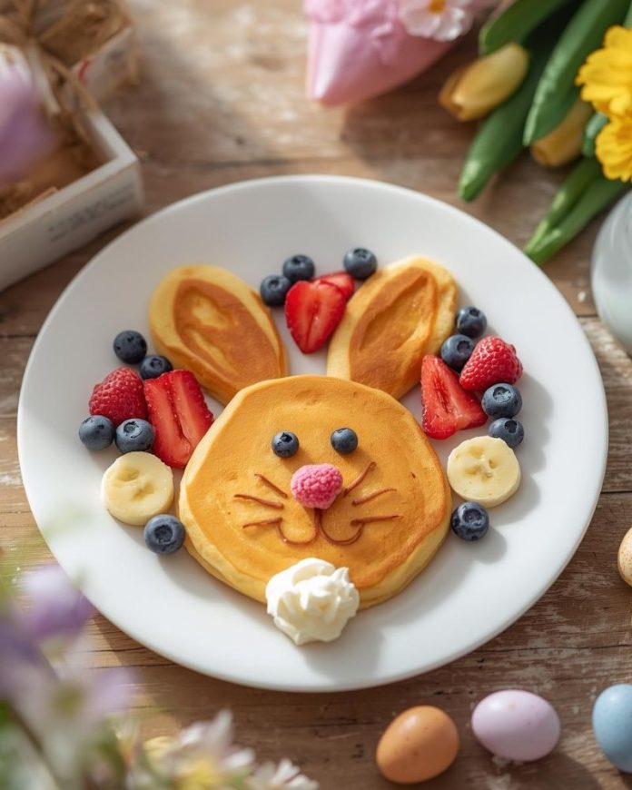 easter bunny easter bunny pancakes