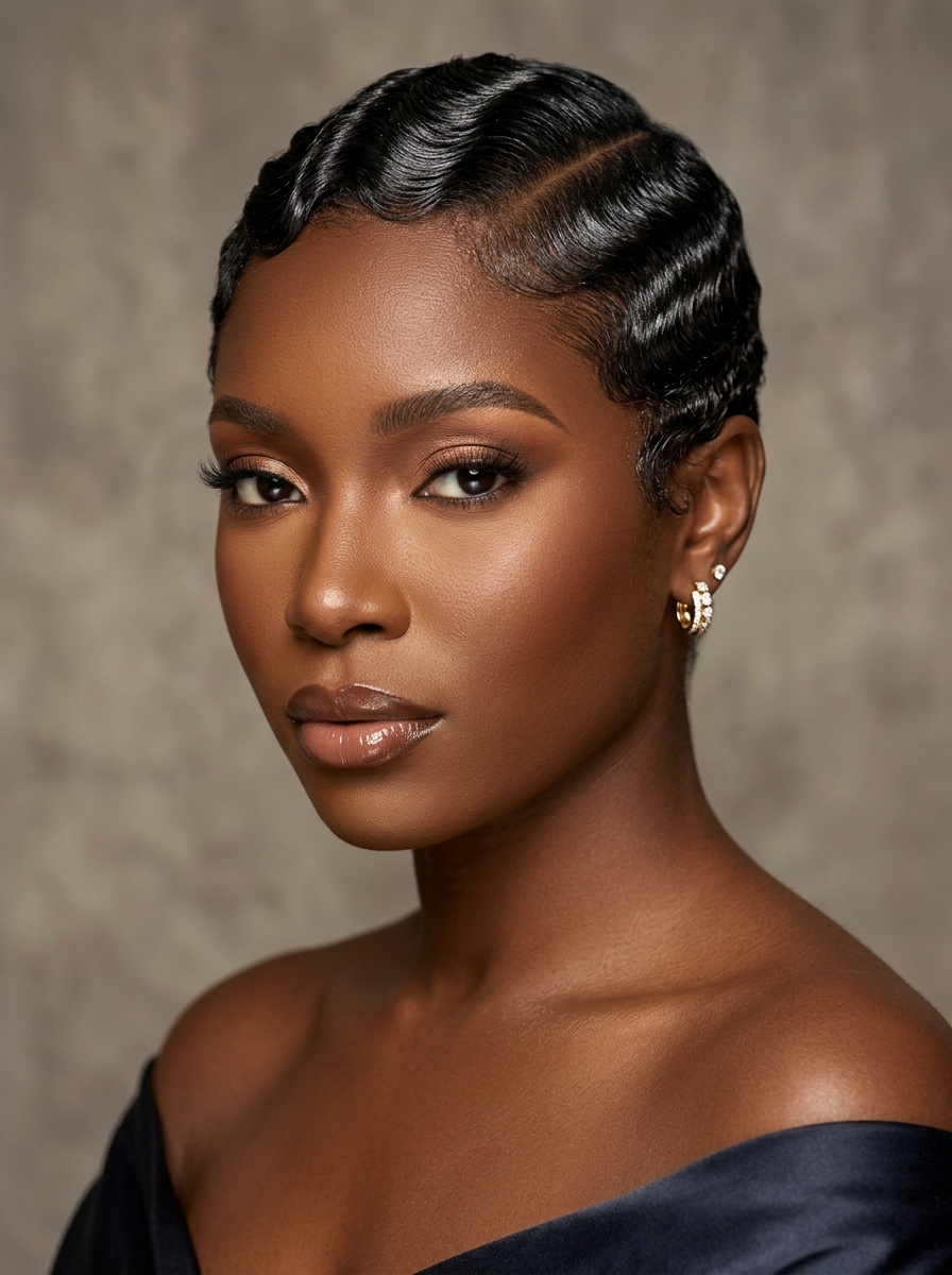 14 Beautiful Finger Waves Hairstyles
