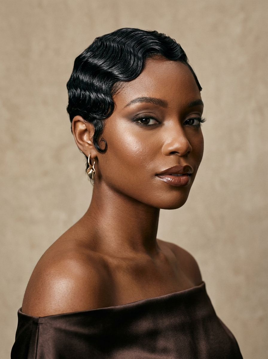 14 Beautiful Finger Waves Hairstyles
