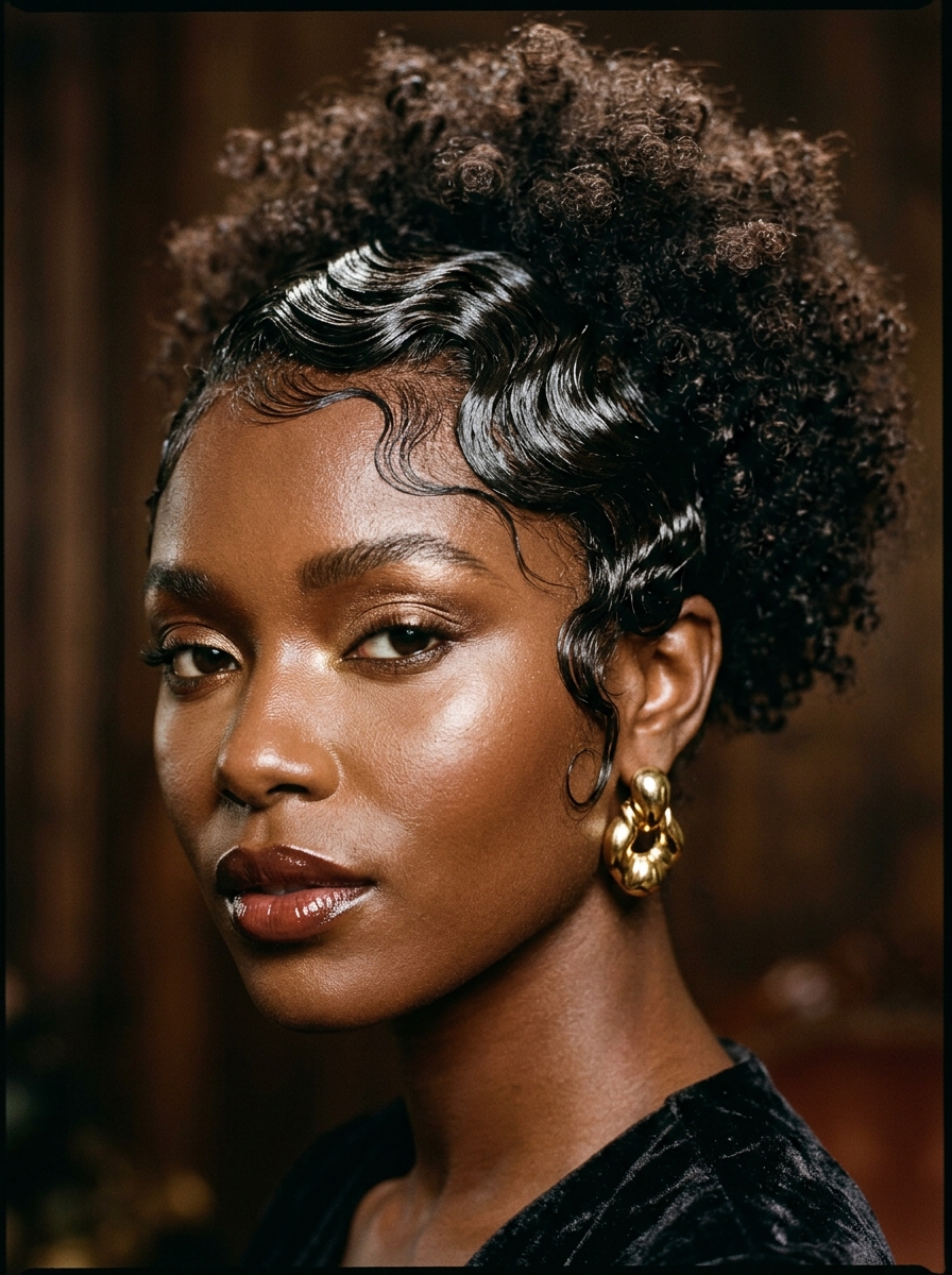 14 Beautiful Finger Waves Hairstyles