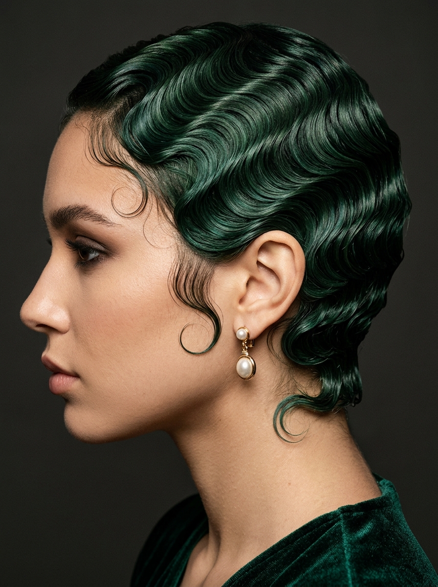 14 Beautiful Finger Waves Hairstyles
