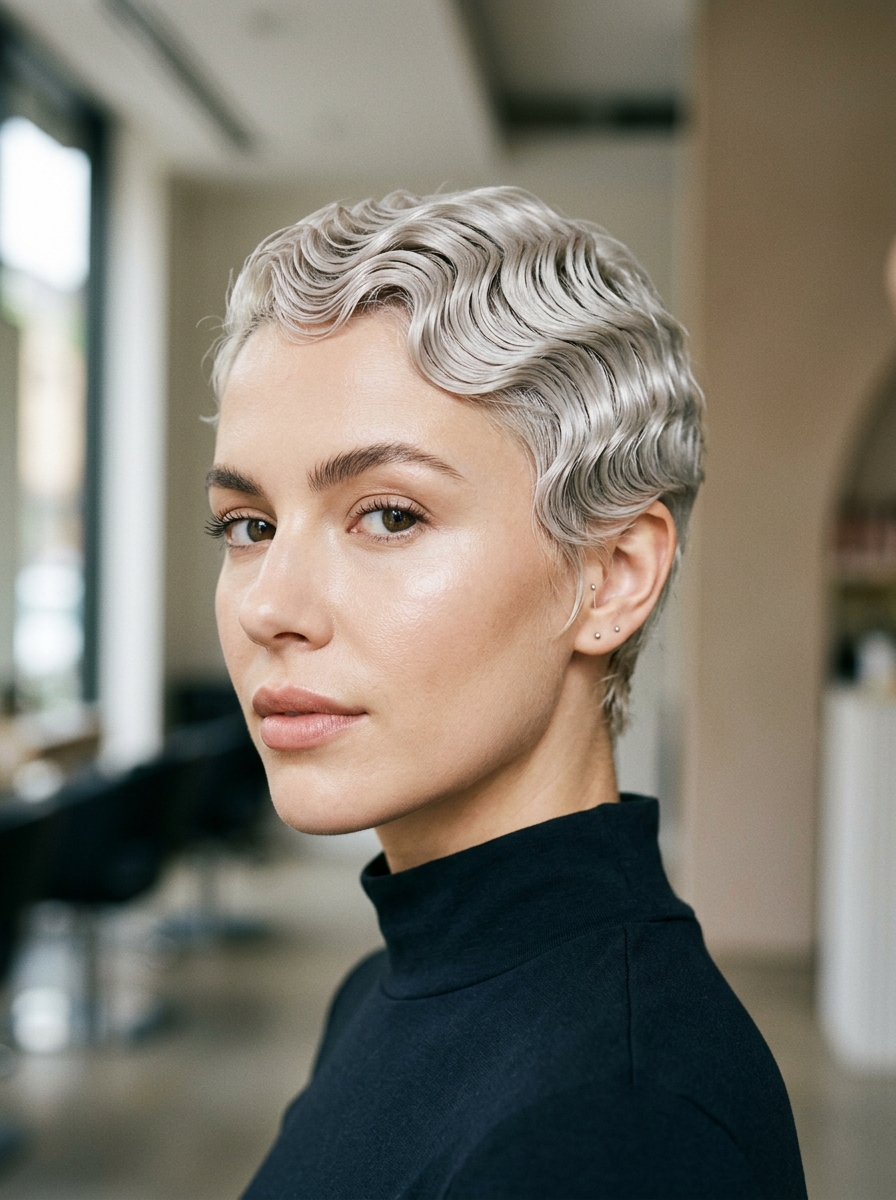 14 Beautiful Finger Waves Hairstyles