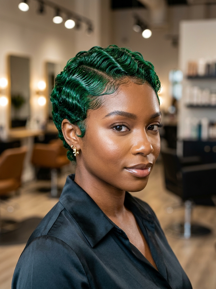14 Beautiful Finger Waves Hairstyles