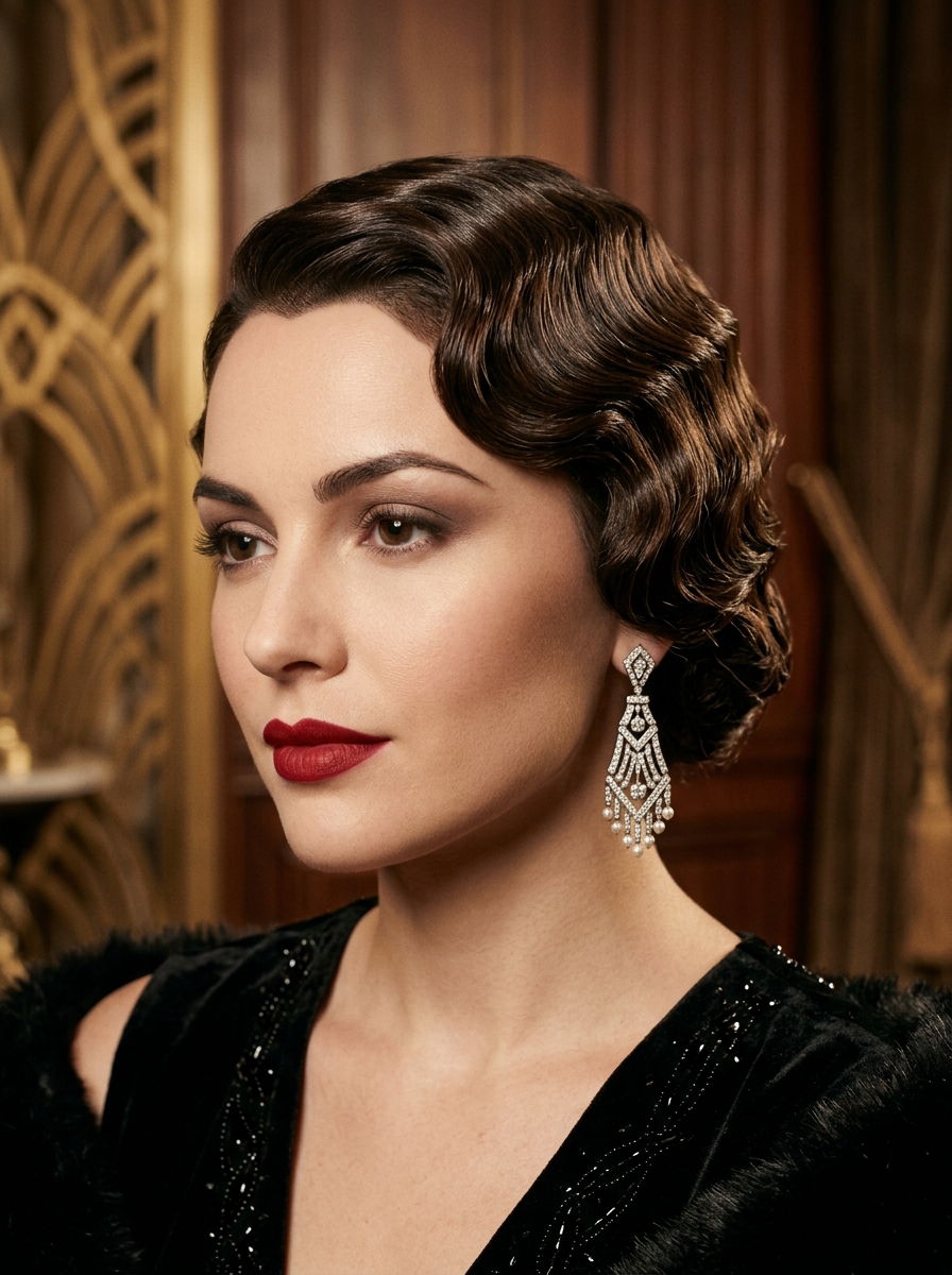 The History and Glamour of Finger Waves