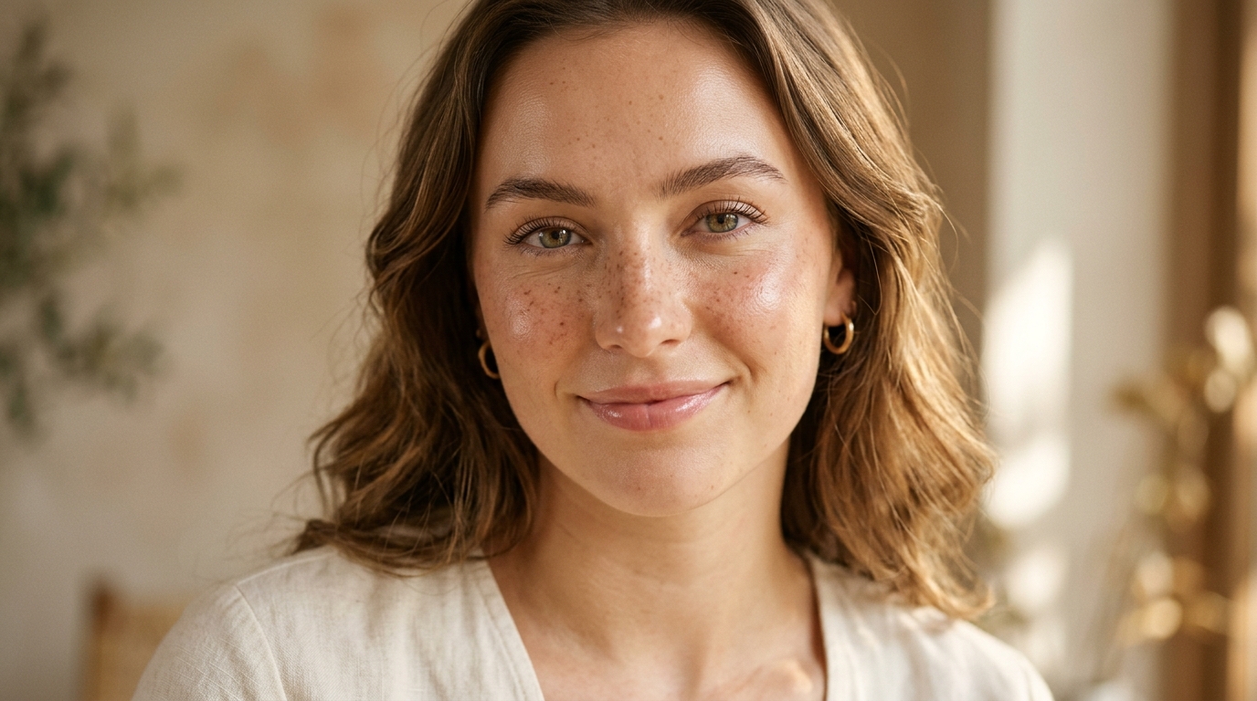 The Freckle Pen Method (Easiest + Most Natural) - faux freckle makeup tutorial