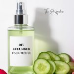 Procedure for DIY cucumber face toner