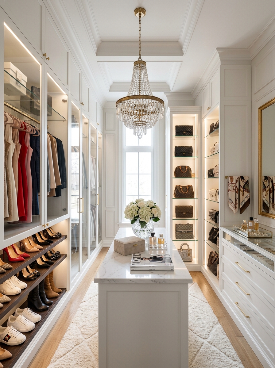 15 Walk-In Closets That Feel Like Pure Luxury 1