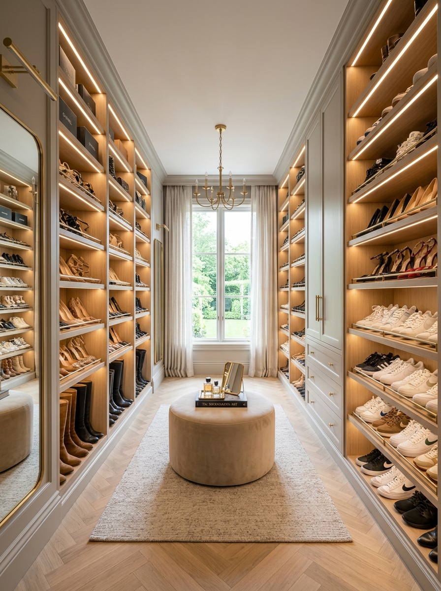 The Shoe Lover's Dream Closet