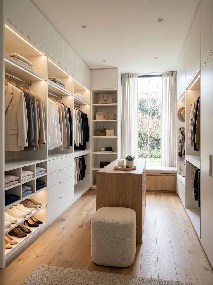 The Modern Minimalist Closet