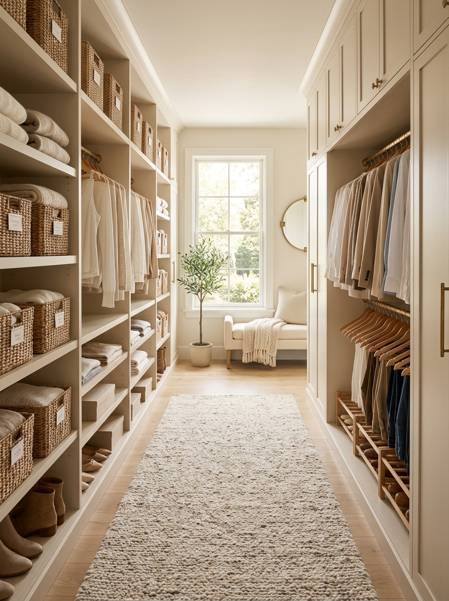 The Neutral Beige Dream Closet