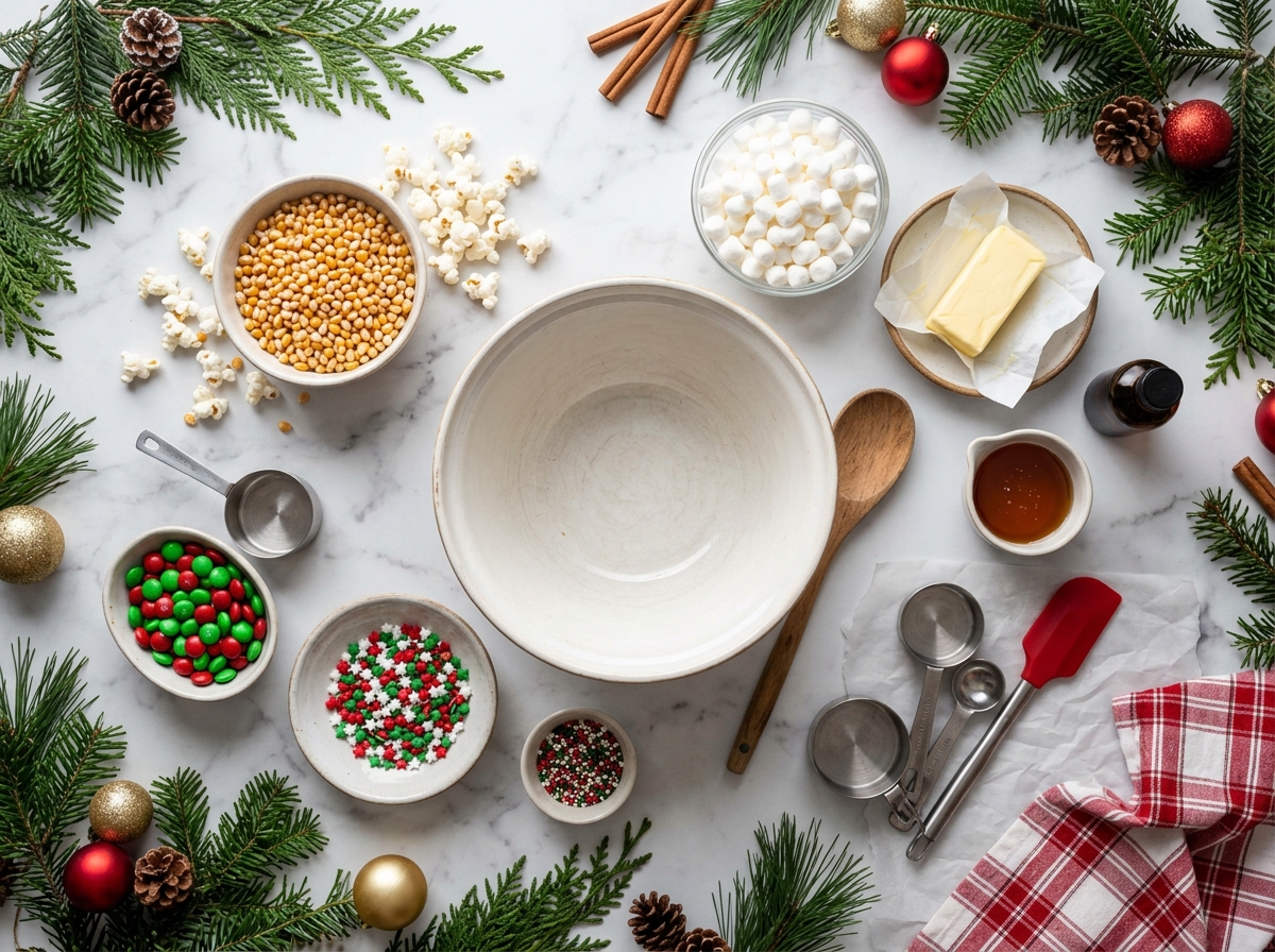 How To Make Christmas Popcorn Balls